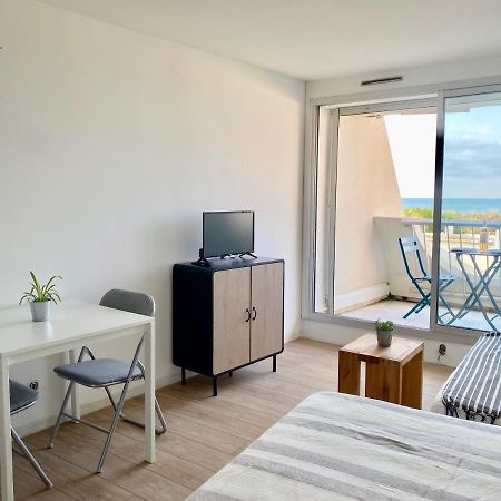 LE MERIDIEN - Studio avec vue mer, piscine et parking privé La Grande-Motte Esterno foto