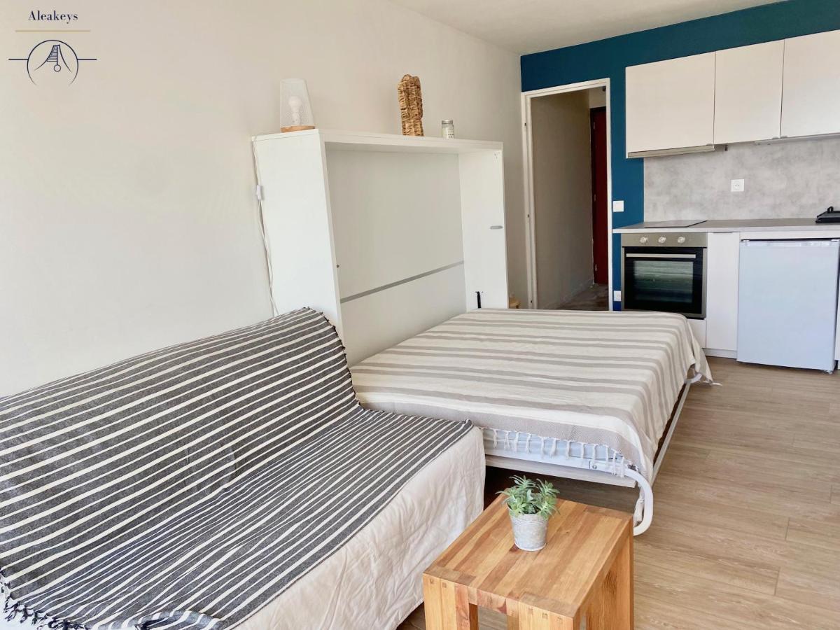LE MERIDIEN - Studio avec vue mer, piscine et parking privé La Grande-Motte Esterno foto