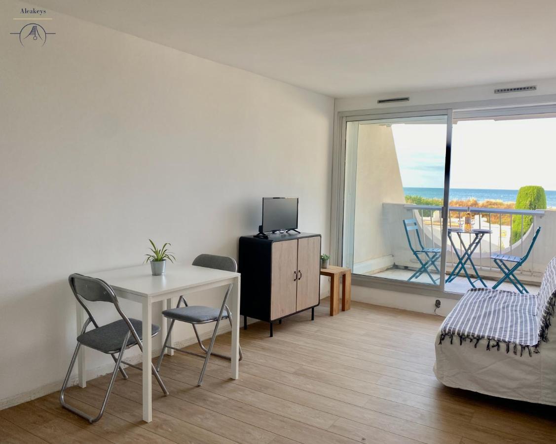 LE MERIDIEN - Studio avec vue mer, piscine et parking privé La Grande-Motte Esterno foto