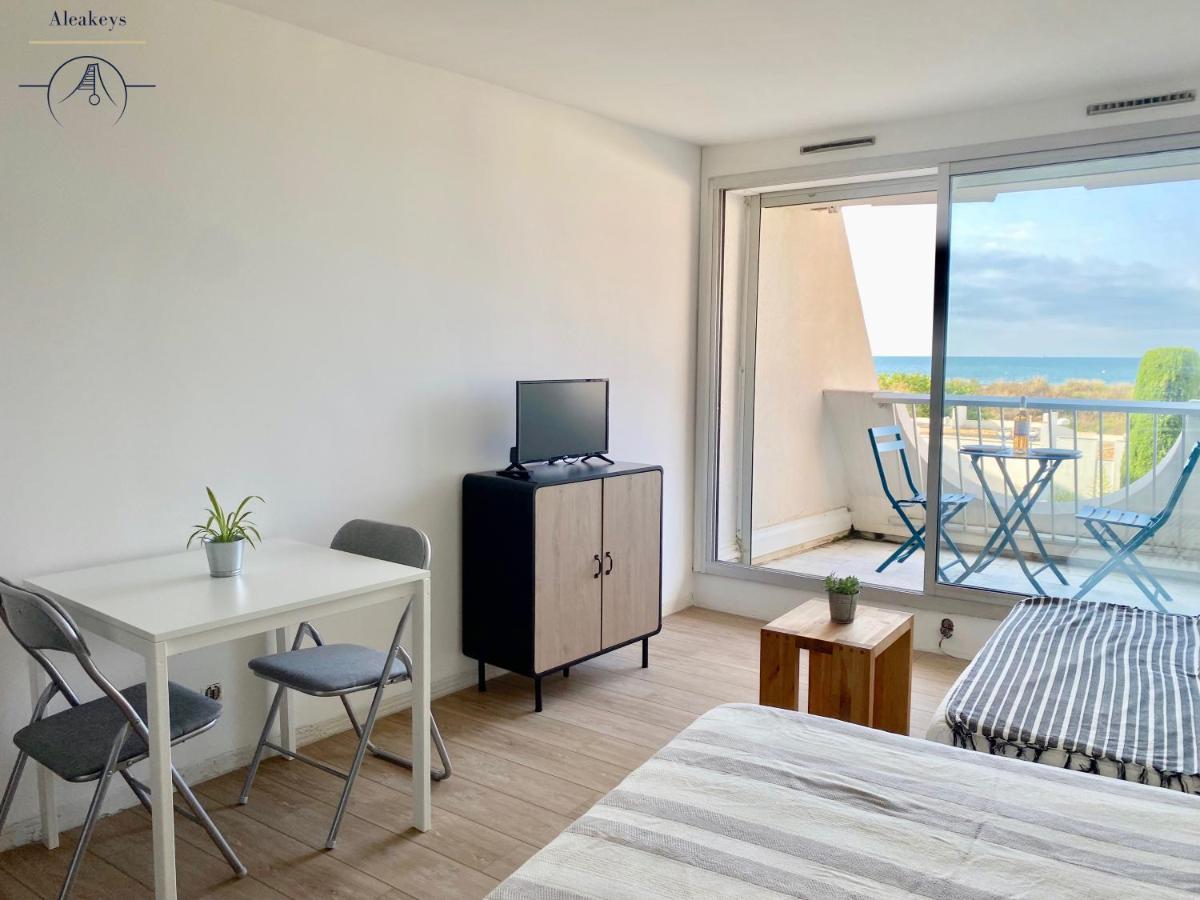 LE MERIDIEN - Studio avec vue mer, piscine et parking privé La Grande-Motte Esterno foto